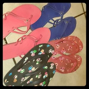 Coach flip flop bundle